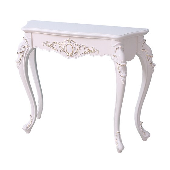 European style entrance table entrance cabinet fashionable wall table semicircular entrance table decorative table simple foyer cabinet design