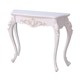 European-style porch table porch cabinet fashion wall table semi-circular porch table decorative table simple foyer cabinet design