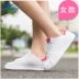 Giày dép Hongxing Erke giày nữ 2019 mới mùa xuân thấp để giúp giày thể thao màu trắng giày thông thường giày nữ màu trắng hoang dã giày sneaker nữ hot trend 2021 Dép / giày thường