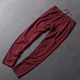 Châu Âu và Hoa Kỳ thêu màu rắn hoang dã cotton mỏng thể thao thẳng quần nam thun thun thun cotton terry quần thể thao quần jogger nam cao cấp Quần Jogger