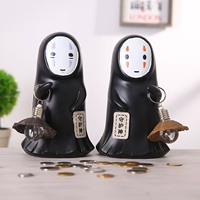 Ngân hàng heo đất mặt sáng tạo Hayao Miyazaki anime sinh viên quà tặng cá tính trang trí nhà trang trí heo đất đồ trang trí dcor giá rẻ