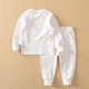 Mùa xuân Ha Miqi quần áo trẻ em Bộ đồ lót cotton cho trẻ em Bộ quần áo mùa thu không xương shop bán đồ trẻ em Quần áo lót
