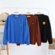 Có thể kết hợp với bố mẹ, size mẹ, miếng dán hoạt hình, áo len cotton, áo len nữ mùa thu