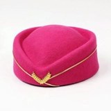 Stewardess Hat Студенческая военная барабанная команда Hat Band Cay Performance Performance Cap