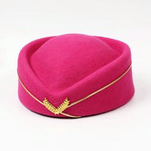 Stewardess Hat Студенческая военная барабанная команда Hat Band Cay Performance Performance Cap