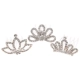 Hàn Quốc trẻ em vương miện headband công chúa pha lê công chúa cô gái tóc phụ kiện bé vương miện cô gái nhỏ kẹp tóc trang sức đầu đồ cột tóc Phụ kiện tóc