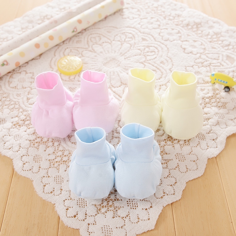 Newborn foot cover Baby foot cover Cotton foot cover Baby foot cover combed cotton warm spring, summer, autumn and winter models