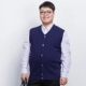 Áo vest dệt kim cỡ lớn cho nam trung niên không tay vest vest cộng với phân bón để tăng tuổi trung niên