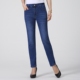 Mùa xuân hè mới quần mẹ trung niên quần jeans trung niên thời trang chín điểm XL cộng với quần cạp cao cạp cao áo khoác cho mẹ 40 tuổi Quần áo của mẹ
