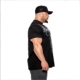 Brother Sports thun Slim Thể thao Bóng rổ Áo thun mỏng Thở Quần áo Cơ bắp Đàn ông Vòng eo Cổ ngắn Tay áo