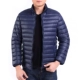 Mùa đông mỏng nam xuống áo khoác cotton trung và trẻ tự canh đứng cổ áo bông trung niên cha tải bông nhíp áo khoác dài nam Bông