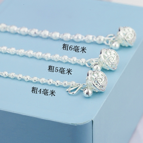 Bracelet de cheville Femme OTHER   en Argenterie - Ref 3101480 Image 5