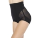 Tingmei đồ lót lưới thoáng khí phần mỏng thoải mái corset quần ba điểm cơ thể quần cao eo eo bụng định hình quần