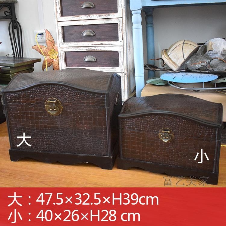 Foreign trade containing box containing box antique box shop window props box photo gallery Photographed Decorations Pirate Boxes Baise Box