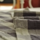 Gối cotton nguyên chất kẻ sọc tối và bẩn gạc mới gối da lớn thấm mồ hôi mềm mại - Khăn gối khăn bông gối Khăn gối