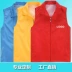 Courier overalls vest tùy chỉnh tình nguyện viên siêu thị vest vần quảng cáo áo in logo - Áo thể thao Áo thể thao