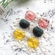 Hàn Quốc lưới màu đỏ với kính râm retro nữ khung kim loại thời trang đại dương trong suốt ống kính kính râm thủy triều nam kính mát Kính đeo mắt kính