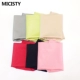 Micisty một mảnh liền mạch màu quần lót liền mạch quần lót nữ đơn giản giữa eo quần đùi - Giống cái