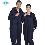 爱型 Утепленные комбинезоны, с капюшоном, с длинными рукавами, необрастающая и пылезащитная одежда для всего тела, износостойкая трудовая страховка для авторемонта и покраски распылением.