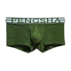 Quần lót nam Cotton Boxer Eo ngắn Túi cỡ lớn Quần lót nam Thời trang Thanh niên Slim Thể thao Bốn góc quan lot sieu mong Vòng eo thấp
