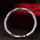 Yuyuan Gong 999 sterling bạc giống như vòng tay trái tim retro Viking vòng tay chiến đấu loạt nam nữ vòng đeo tay Mobius