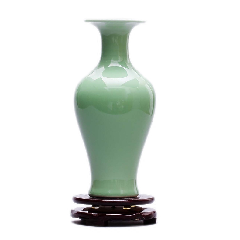Jingdezhen ceramics shadow blue glaze antique vase Chinese style restoring ancient ways is the sitting room porch decoration handicraft furnishing articles