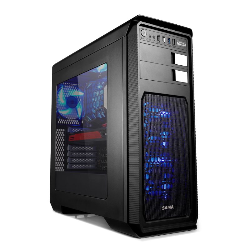 игровой пк на xeon. корпус sama vanguard-06. дешёвые игровые компьютеры. игровой пк на xeon. сервер с мощными видеокартами.