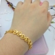 Mới Nhật Bản và Hàn Quốc Ouyuan giả vàng vòng tay cát nữ đeo vòng tay mạ vàng hoang dã trong một thời gian dài không gửi quà tặng mẹ bạn gái vòng ngọc bích Vòng đeo tay Clasp