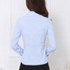 High elastic shirt women's long-sleeved spring self-cultivation formal wear professional tooling large size slim work clothes white shirt