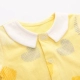 Váy bé gái mùa hè bé gái cotton jumpsuit công chúa mỏng tay ngắn 0 quần áo sơ sinh ra romper 6 - Áo liền quần bộ body suit Áo liền quần