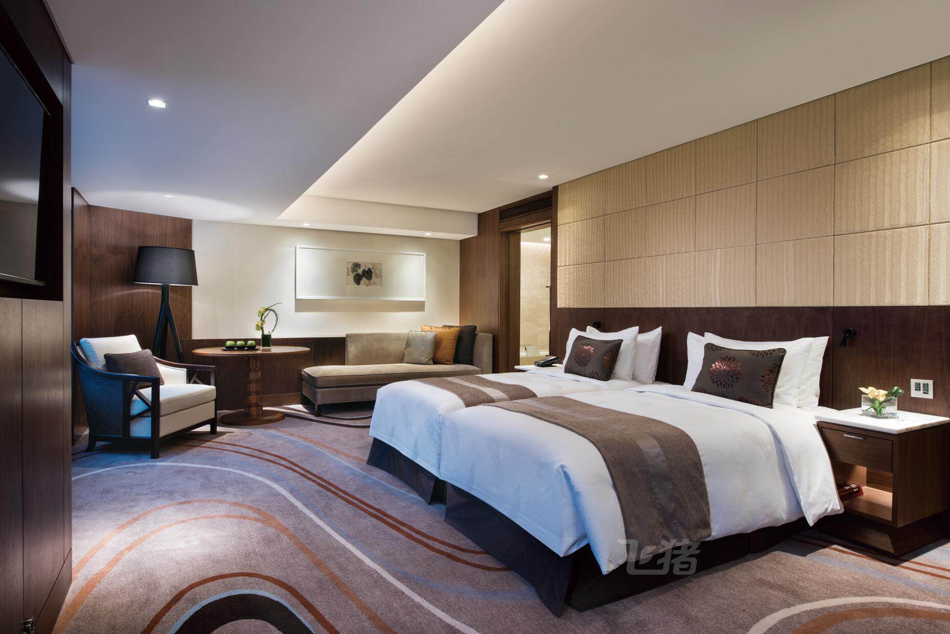 Guangzhou White Swan Hotel City View Deluxe Twin Room
