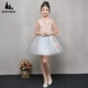 2018 trẻ em mới ăn mặc công chúa mẫu váy catwalk nhỏ chủ guzheng trang phục cô gái váy sinh nhật áo gile đồ vest bé trai Váy trẻ em