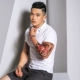 Ông Hui mùa hè mới áo sơ mi polo ngắn tay nam giản dị nam Hàn Quốc phiên bản thêu của hải âu Slim men thủy triều T đáy - Polo áo polo nam đẹp Polo
