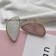 Mojia / Super Super Exaggeration Limited Phần thưởng Baroque Lõm hình nhẫn Châu Âu và Mỹ Ring Finger Finger