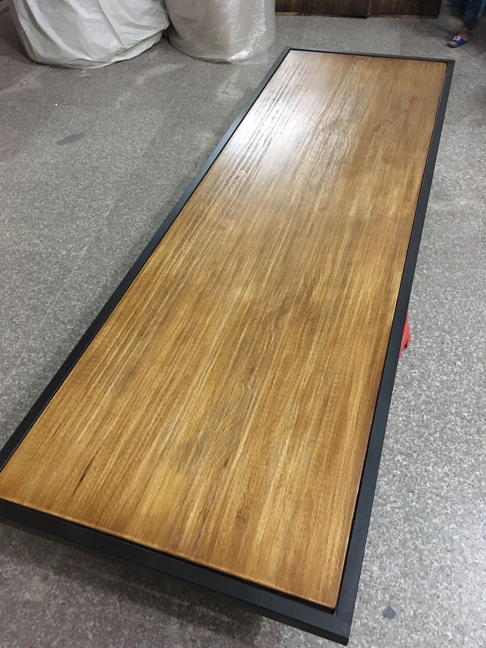 Custom Pine Board Countertop Solid Wood Old Bar Countertop
