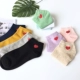 Hàn Quốc Nhật Bản phong cách Harajuku hoang dã chút tình yêu trái tim màu đỏ bông cotton ống nữ vớ tất ngắn nữ gió