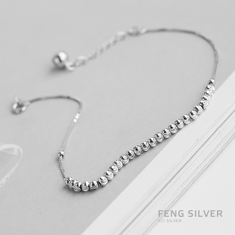 Bracelet de cheville Femme en Argenterie - Ref 3101723 Image 3