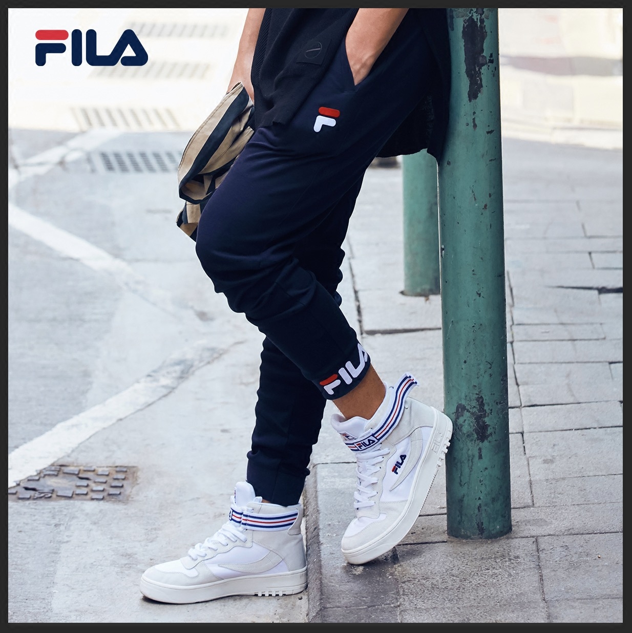 fila shoes men outfit