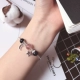 YINYIN Bản gốc. Starry Blue Sandstone Strawberry Crystal Helping Scholarship Peach Peach Lovers Lovers Sweet Gold Crystal Bracelet - Vòng đeo tay Clasp