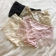 Đồ lót nữ lụa giữa eo của phụ nữ lụa dâu tằm sexy phủ ren quần đùi boxer quần đùi mỏng liền mạch thoải mái thoáng khí quần sịp - Giống cái