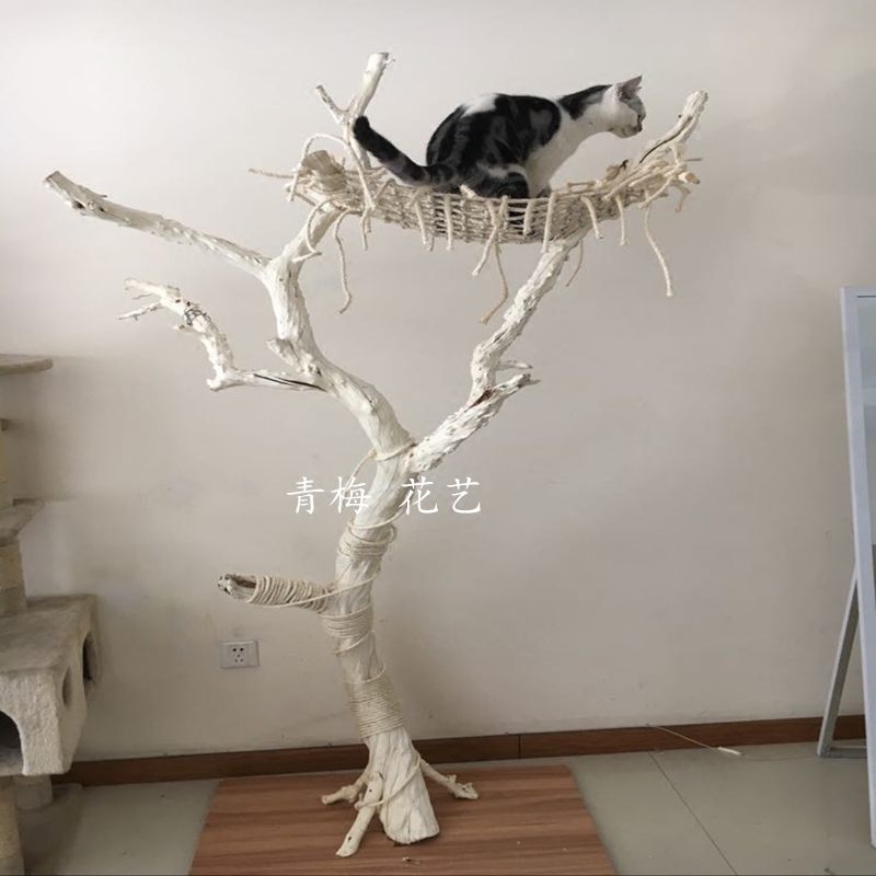 Natural shape peeled pomegranate tree pole old locust tree trunk window decoration tree root simulation old tree root Dry Branch