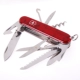 Dao chính hãng Vickers Swiss quân đội 91MM thợ săn 1.3713.T dao trong suốt màu đỏ đa chức năng Swiss Army Knife