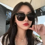 Mùa hè 2018 mới kính râm nữ phiên bản Hàn Quốc của kính râm phân cực thủy tinh lưới đỏ kính hoang dã mực xanh thủy tinh thương hiệu kính kính chống ánh sáng xanh