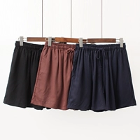 Mùa hè 2018 mới XL của phụ nữ béo mm220 kg chân rộng co giãn eo dây rút quần short váy quần thủy triều quần short nữ mùa đông