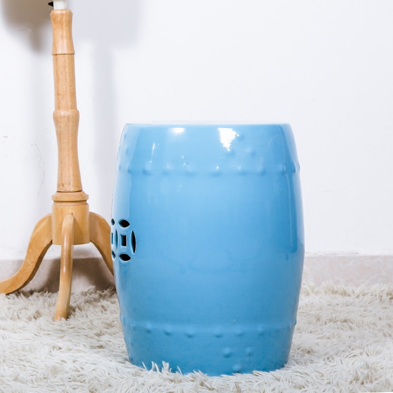 Ceramic drum who hallway in who shoes flower who craft Ceramic who pier side what drum who household decoration furnishing articles