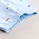 Xiao Qinglong Lycra đồ lót set trẻ em mùa xuân và mùa thu mỏng chàng trai và cô gái thấp cổ tròn quần áo mùa thu đồ ngủ cotton đồ bộ cotton cho bé gái Quần áo lót