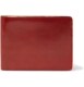 IL BUSSETTO Buffed Leather Folding Wallet