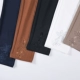 Mùa hè mới trung niên chín quần nữ cao eo căng quần trung niên mẹ thẳng cỡ lớn Slim mùa hè mỏng
