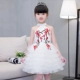 Cô gái buổi tối Váy công chúa Đầm trẻ em lớn Đám cưới trẻ em Trung Quốc Hoa phồng quần áo bé trai Váy trẻ em
