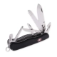 Chính hãng Vickers Swiss quân đội dao 111mm đen phía trước đa chức năng dao Thụy Sĩ
